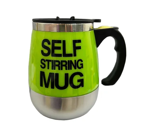 Cốc tự khuấy Smart Self Stirring Mug không cần thìa - Giúp pha chế trà, cà phê tự động, nhanh chóng và tiện lợi cho công sở và du lịch