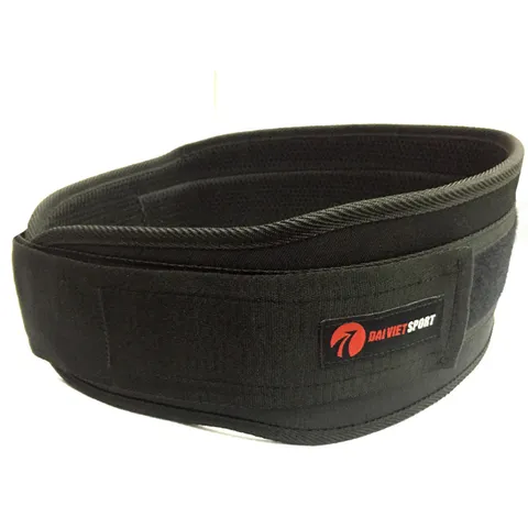 Đai Lưng Mềm Tập Gym Đại Việt DL013 - Hỗ Trợ Bảo Vệ Cột Sống, Thiết Kế Thời Trang, Chất Liệu EVA Nylon Chắc Chắn, Dùng Cho Tập Đùi Chân Squats Deadlift