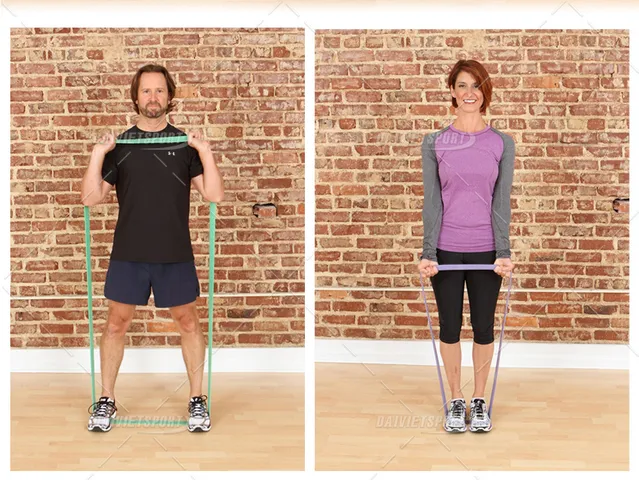 Dây Bản Thun Tập Thể Lực Pseudois 30-50 LB - Dụng Cụ Tập Gym Cao Cấp, Kháng Lực, Giúp Tăng Cường Sức Mạnh Cơ Bắp