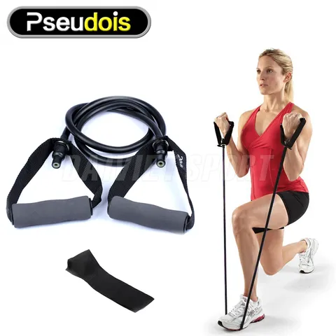 Dây Kéo Đàn Hồi Pseudois 20Lb - Dụng Cụ Tập Thể Dục Tiện Lợi Cho Chân, Tay, Đùi Săn Chắc, Chất Liệu Cao Su Đàng Hồi Cao Cấp