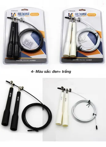Dây Nhảy Thể Lực Sợi Cáp VA-GIY0140 - Dây Nhảy Tốc Độ Cao Điều Chỉnh Được, Phù Hợp Tập Luyện Thể Thao, Tăng Cường Sức Khỏe
