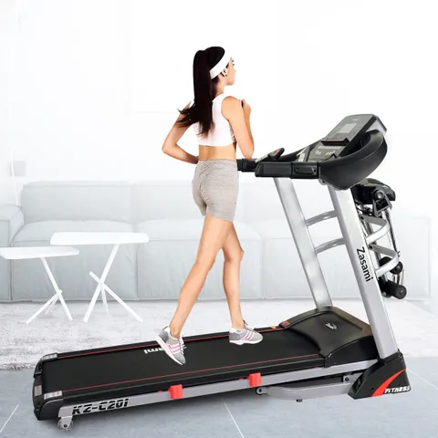 Máy Chạy Bộ Điện Zasami KZ-C201 - Gấp Gọn, Băng Chạy Rộng 130x45cm, Tự Động Nâng Dốc 15% - Thiết Bị Tập Luyện Thông Minh tại Nhà