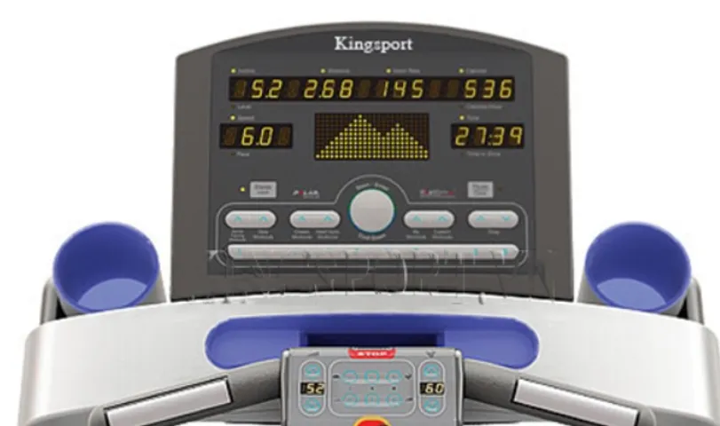 Máy Chạy Bộ Điện Kingsport BK-1918 - Chịu Tải 180kg, Hệ Thống Giảm Chấn êm Ái, Tốc Độ Lên Đến 18 Km/h, Dụng Cụ Tập Thể Thao Tại Nhà