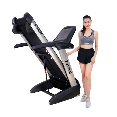 Máy Chạy Bộ Điện Zasami KZ-559 - Dụng Cụ Tập Thể Dục Tại Nhà Với Động Cơ 3.0HP, Chương Trình Tập Luyện Đa Dạng, Thiết Kế Gọn Nhẹ