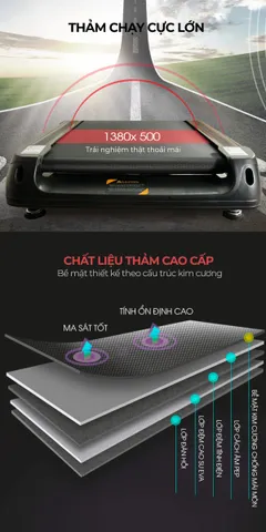 Máy Chạy Bộ Điện Zasami KZ-C202 Đa Năng Gập Gọn - Chạy Tại Nhà, Tập Luyện Hiệu Quả, Vận Tốc Tối Đa 20km/h, Nâng Dốc Tự Động 15%
