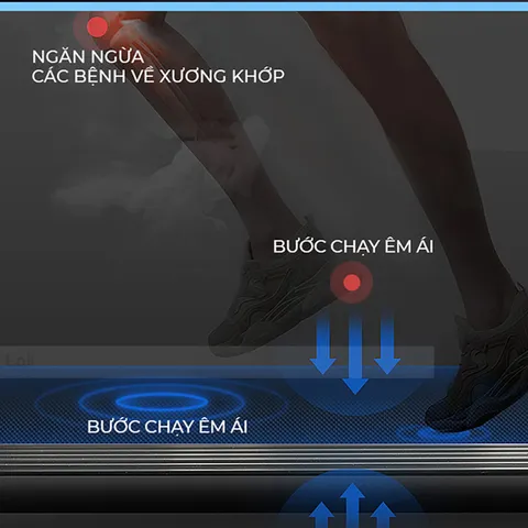 Máy Chạy Bộ Điện Zasami KZ-S182 - Đa Năng Gập Gọn Có Chức Năng Massage và Nghe Nhạc MP3, Tập Luyện Tại Nhà Tiện Lợi