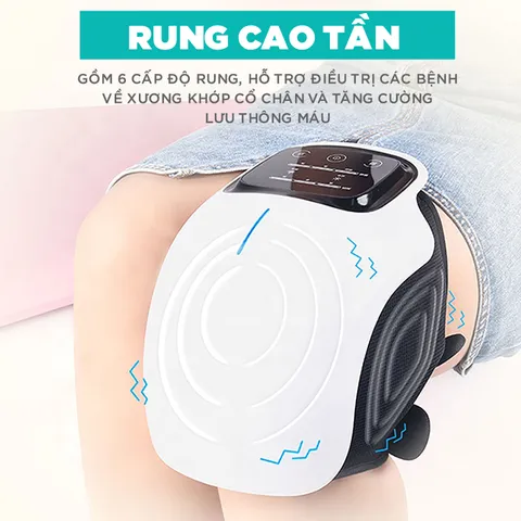 Máy Massage Đầu Gối KINGTECH KH-512 - Thiết Bị Massage Chuyên Sâu Giảm Đau Xương Khớp, Hỗ Trợ Liệu Pháp Hiệu Quả