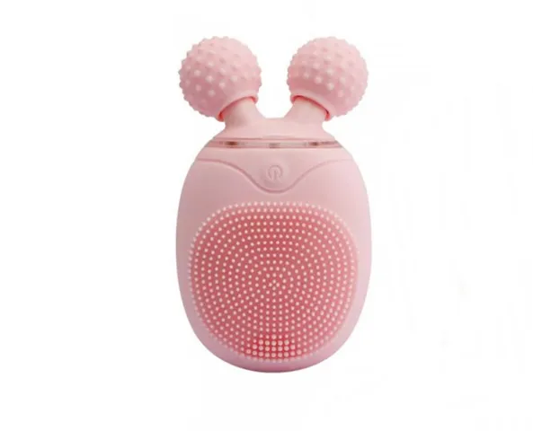 Máy rửa mặt và massage cầm tay Boorui BR01 - Rung 5 cấp độ, silicon mềm, an toàn cho da nhạy cảm, làm sạch sâu và thư giãn