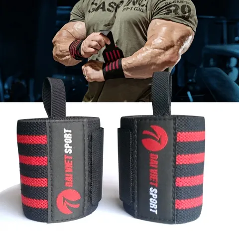 Quấn Bảo Vệ Cổ Tay Tập Gym Đại Việt QT031 - Hỗ Trợ Tập Luyện An Toàn Dành Cho Gymer, Bảo Vệ Cổ Tay Khi Tập Tạ