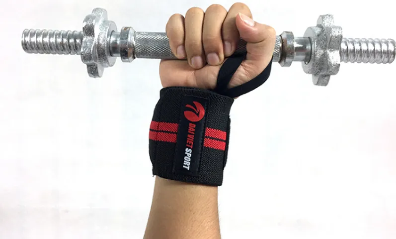 Quấn Bảo Vệ Cổ Tay Tập Gym Đại Việt QT032 - Đồ Tập Chất Liệu Co Giãn, Hỗ Trợ Bảo Vệ Khớp, Tiện Lợi Cho Nam Giới