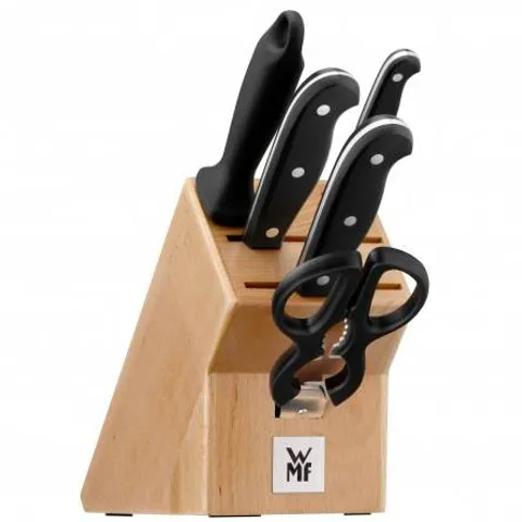 Set Dao WMF Spitzenklasse Plus Asia 6 Món Có Dao Chặt - Dụng Cụ Nhà Bếp Sắc Bén, Siêu Bền, Chất Lượng Cao