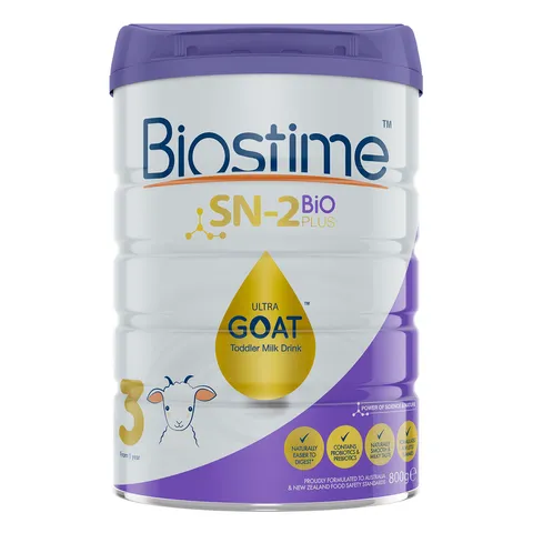 Sữa Dê Biostime SN-2 Bio Plus Ultra Goat 800g - Hỗ trợ phát triển trí não và chiều cao cho bé từ 0-12 tháng tuổi