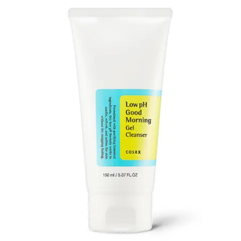 Sữa Rửa Mặt Cosrx Low pH Good Morning Gel Cleanser 150ml - Gel Chăm Sóc Da Dịu Nhẹ, Phù Hợp Mọi Loại Da, Chứa BHA và Tràm Trà