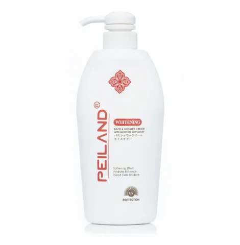 Sữa Tắm Sáng Da Peiland Whitening Bath & Shower Cream 550ml - Dưỡng Trắng, Bảo Vệ Da, Chống Tia UV, Hương Trái Cây Quyến Rũ
