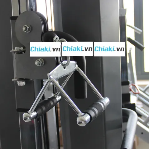 Tay Kéo Xô Đôi 502R - Dụng Cụ Tập Gym Chất Liệu Thép Cao Cấp, Tay Cầm Bọc Cao Su Đen, Thể Thao, Fitness