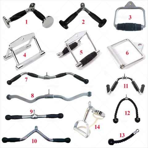 Tay Kéo Xô Đôi 504R - Dụng Cụ Thể Thao Inox Cao Cấp Với Tay Cầm Đệm Chắc Chắn, Phụ Kiện Tập Gym Chất Lượng