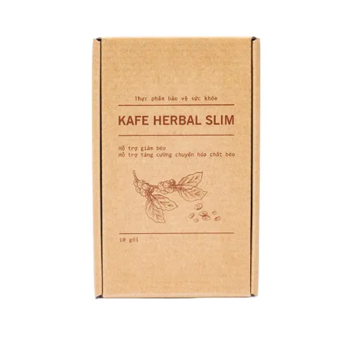 Thạch Hỗ Trợ Giảm Cân Kafe Herbal Slim CHUAN Nature - Giúp Đốt Cháy Mỡ, Hỗ Trợ Giảm Cảm Giác Thèm Ăn, An Toàn Từ Thiên Nhiên
