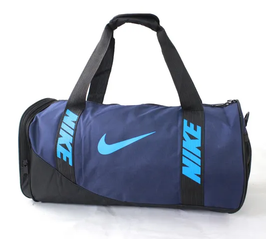 Túi trống thể thao Nike đa năng - Đen/Xanh, Dung tích 25L, Chống thấm, Phù hợp Mọi Outfit Thể Thao, Thiết kế Tiện lợi