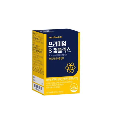 Viên uống bổ sung vitamin B tổng hợp NutrioneLife Premium B Complex - Hỗ trợ sức đề kháng, giảm mệt mỏi, hộp 30 viên