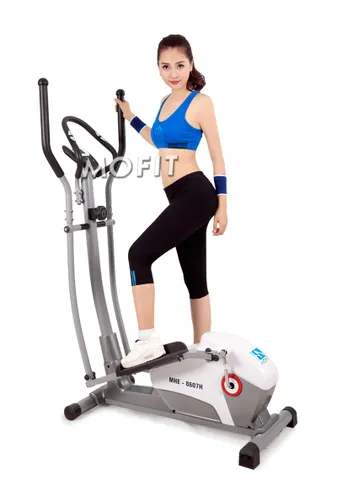Xe Đạp Tập Eliptical Mofit MHE-8607H - Dụng Cụ Thể Dục Tại Nhà, Công Nghệ Mỹ, Tải Trọng 120kg, Giúp Giảm Cân và Rèn Luyện Sức Khỏe