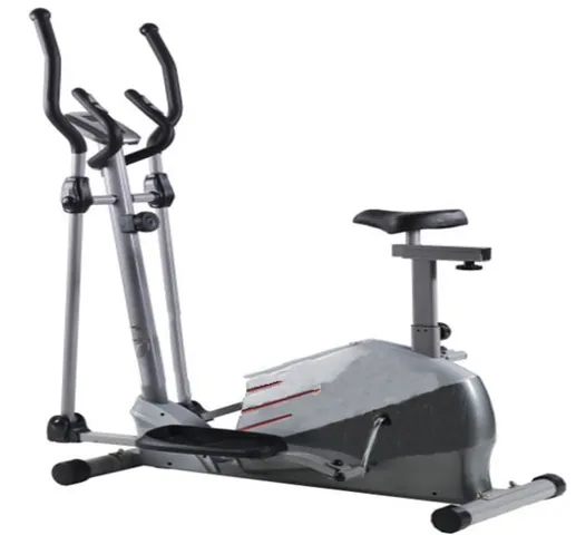 Xe Đạp Tập Thể Dục Có Yên EFIT 455EA - Khung Kim Loại Chắc Chắn, Điều Chỉnh 8 Mức Kháng Lực, Màn Hình Hiển Thị Thông Số Kỹ Thuật