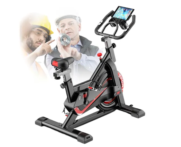 Xe Đạp Tập Thể Dục Jobur Spinbike GH707 - Khung Sườn Cao Cấp, Bàn Đạp Nhôm, Yên Thoáng Khí - Dụng Cụ Tập Luyện Tại Nhà