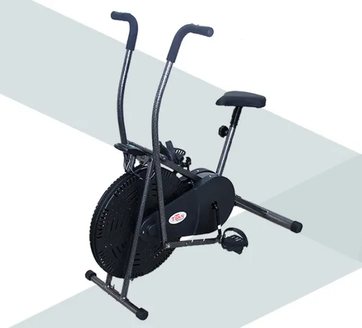 Xe Đạp Tập Thể Dục Tại Nhà Titan K-8203 - Khung Thép Chống Gỉ, Chịu Lực 120kg, Tập Chạy Và Tay, Dụng Cụ Thể Thao Cho Gia Đình