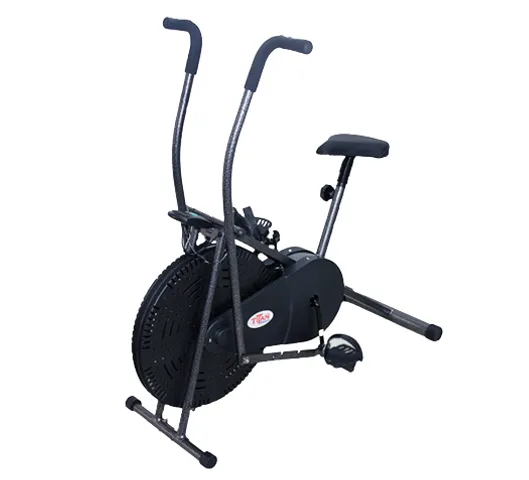 Xe Đạp Tập Thể Dục Tại Nhà Titan K-8203 - Khung Thép Chống Gỉ, Chịu Lực 120kg, Tập Chạy Và Tay, Dụng Cụ Thể Thao Cho Gia Đình
