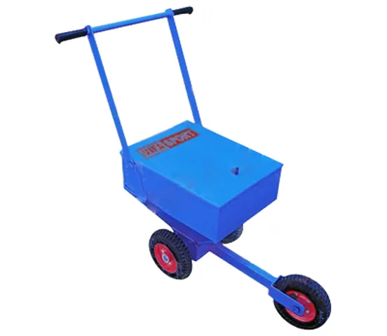 Xe Rải Vôi Sân Bóng Đá Vifa 101175 - Dụng Cụ Thể Thao 20kg, Khung Sắt Bền, Điều Chỉnh Lượng Vôi Rải Chính Xác