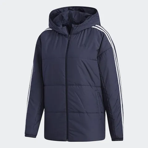 Áo Khoác Nữ Adidas Must Haves 3-Stripes Warm GF6994 - Áo Khoác Giữ Nhiệt Thể Thao Chất Liệu Polyester Xanh Navy Thời Trang