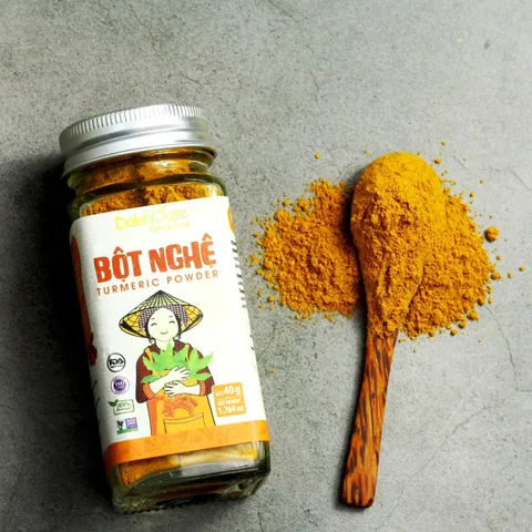Bột Nghệ Nguyên Chất Sấy Lạnh Dalahouse 50g - Tăng Hương Vị Món Ăn, Hỗ Trợ Tiêu Hóa, Lợi Ích Sức Khỏe Tự Nhiên