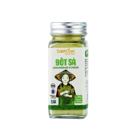 Bột Sả Sấy Lạnh Nguyên Chất Dalahouse - Gia Vị Tự Nhiên 100% Sả Hữu Cơ, Dinh Dưỡng Cao Cho Món Ăn Thêm Hương Vị