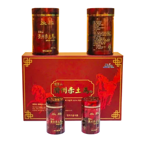 Cao Ngựa Lùn Đảo JeJu Hàn Quốc – Viên Hỗ Trợ Xương Khớp, Dinh Dưỡng Tăng Cường Sức Khỏe, Hộp 4 Lọ 720g