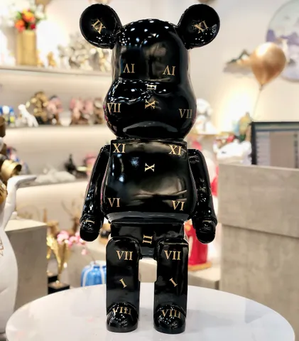 Mô Hình Gấu Bearbrick LV DBCP287 Đen 80cm - Thiết Kế Độc Đáo Và Sang Trọng từ MediCom Toy, Quà Tặng Fan Hâm Mộ Thế Giới Điện Ảnh