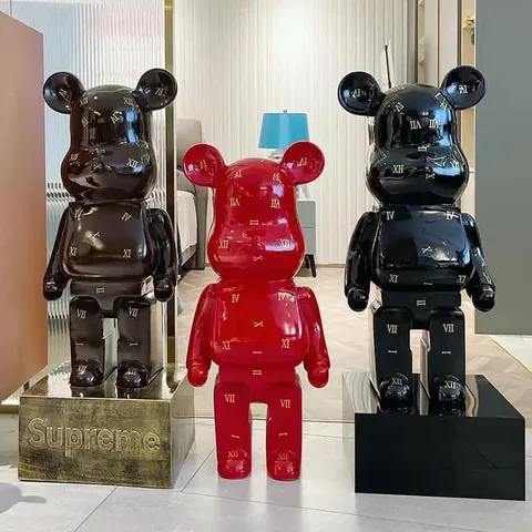 Mô Hình Gấu Bearbrick LV DBCP287 Đen 80cm - Thiết Kế Độc Đáo Và Sang Trọng từ MediCom Toy, Quà Tặng Fan Hâm Mộ Thế Giới Điện Ảnh