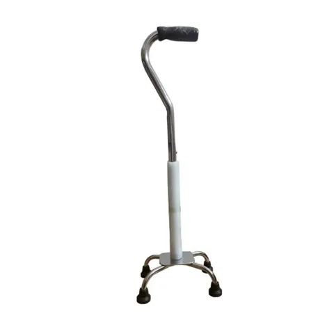 Gậy chống 4 chân cán cong Lucass B934 - Thiết bị hỗ trợ đi lại an toàn cho người già và người bệnh, chống trượt hiệu quả.
