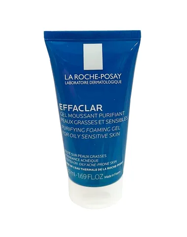 Sữa rửa mặt La Roche Posay Effaclar Gel cho da dầu mụn - Dạng gel làm sạch sâu, kiểm soát dầu, giảm mụn đầu đen