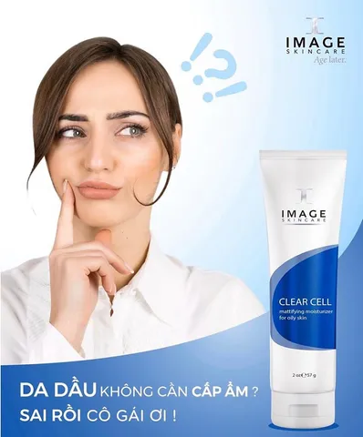 Kem Dưỡng Ẩm Kiểm Soát Dầu Image Clear Cell 57g - Ngăn Ngừa Mụn, Cấp Ẩm, Cho Da Dầu Thoáng Mát, Sảng Khoái