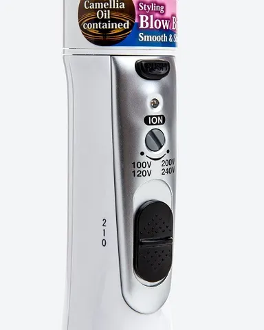 Lược sấy tạo kiểu tóc Tescom NBIC32 - Công nghệ ion âm và tinh dầu hoa trà Nhật Bản cho tóc mượt mà, khỏe đẹp