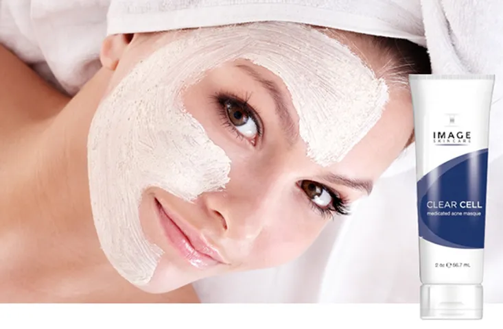 Mặt Nạ Kiểm Soát Dầu Image Clear Cell Medicated Acne Masque - Hỗ Trợ Ngăn Ngừa Mụn, Ảnh Hưởng Mụn Từ Mỹ