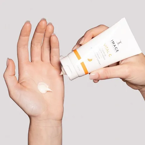 Mặt nạ Dưỡng Ẩm Enzyme VITAL C Image - Masque Hydrating Từ Đu Đủ, Dứa, Cam Cho Da Nhạy Cảm - Làn Da Tươi Trẻ Rạng Ngời