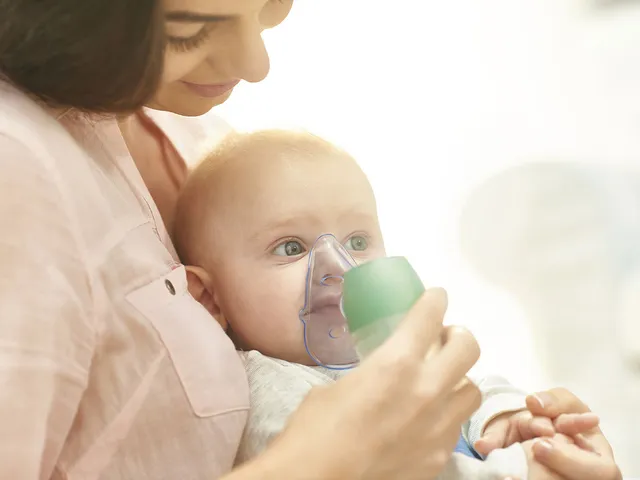 Máy xông hút mũi 2 trong 1 Omron DuoBaby NE-C301-AP - Giải pháp hô hấp an toàn cho trẻ dưới 1 tuổi