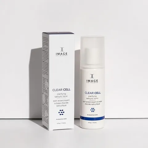 Nước Cân Bằng pH Cho Da Mụn Image Clear Cell Salicylic Clarifying Tonic 118ml - Giúp Làm Sạch, Ngăn Ngừa Mụn Hiệu Quả