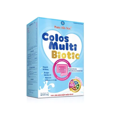 Sữa non Colosmulti Biotic cho trẻ táo bón - Dinh dưỡng cải thiện tiêu hóa và sức khỏe cho bé từ 6 tháng tuổi