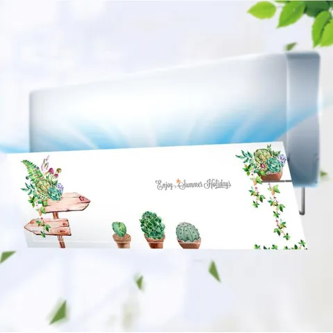 Tấm chắn gió điều hòa họa tiết đẹp - Giải pháp thông minh bảo vệ sức khỏe cho gia đình, dễ lắp đặt và sử dụng