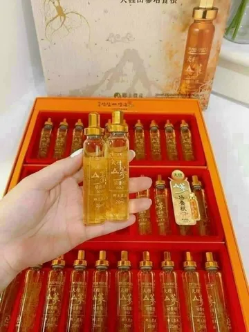 Tinh Chất Hồng Sâm Núi Hàn Quốc Cheon Jong Tissue - Hỗ Trợ Bồi Bổ Sức Khỏe, Dạng Nước Uống Tiện Lợi, Hộp 30 Ống 20ml