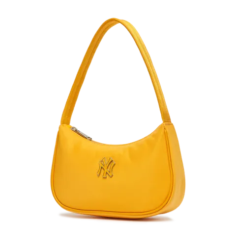 Túi Xách MLB Nylon Hobo Bag New York Yankees Màu Vàng Thời Trang - Túi Đeo Vai Đa Năng Hoàn Hảo Cho Phái Đẹp