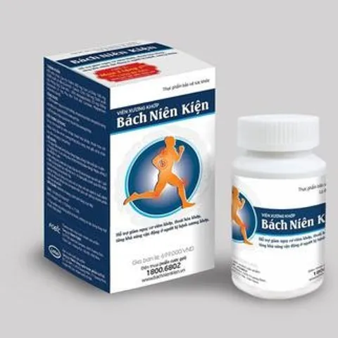 Viên Hỗ Trợ Xương Khớp Bách Niên Kiện - Giảm Đau Mỏi, Tăng Cường Vận Động - Từ Thiên Nhiên, 20 Viên/ Hộp Nhật Bản