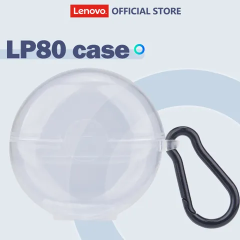 Vỏ Bảo Vệ Hộp Đựng Tai Nghe Lenovo LP80 Trong Suốt, Chống Thấm - Phụ Kiện Chất Lượng Giúp Bảo Vệ Tai Nghe Tối Ưu