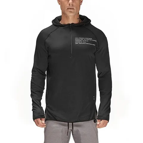 Áo Thể Thao Tập Gym Dài Tay ASRV Nam - Chất Liệu Polyester Thoáng Khí, Kiểu Dáng Hiện Đại, Phù Hợp Tập Luyện và Thể Thao